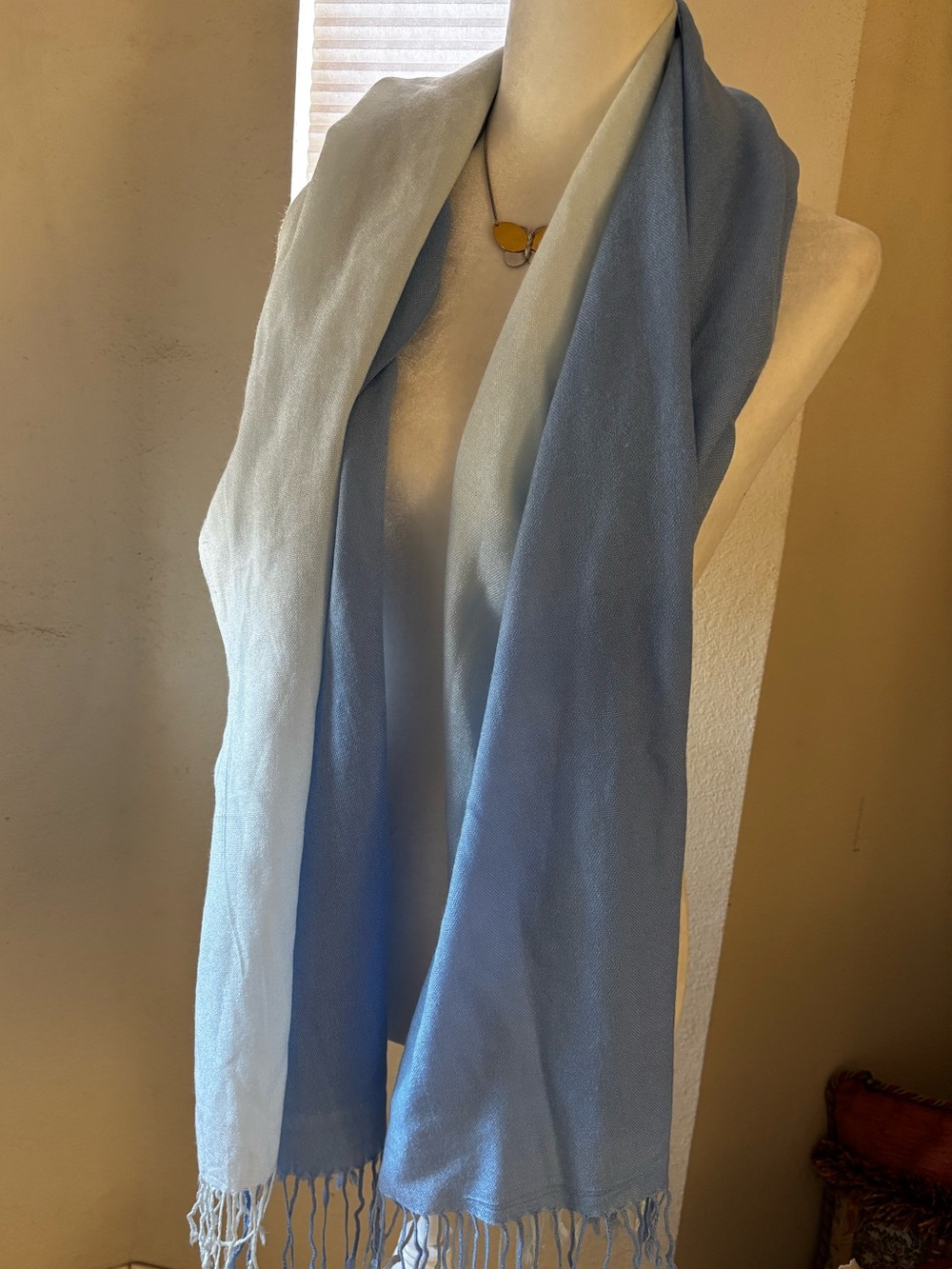 Nicole Marciano Scarf Blue Ombre - Picture 4 of 9